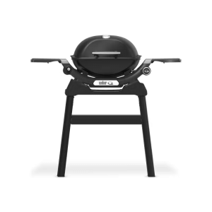 Weber Plynový gril Q 1200N s postrannými stolíkmi a kompaktným podstavcom